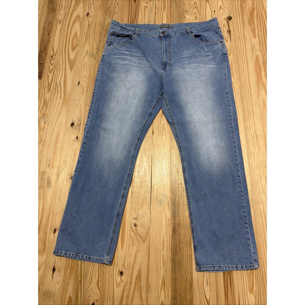 Southern Marsh Jeans Men’s 42X32 The Ellum Straight Leg Light Blue Wash EUC